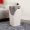 Mind Reader 60L Ventilated Slim Laundry Hamper with Cut Out Handles & Attached Hinged Lid, 2ct.